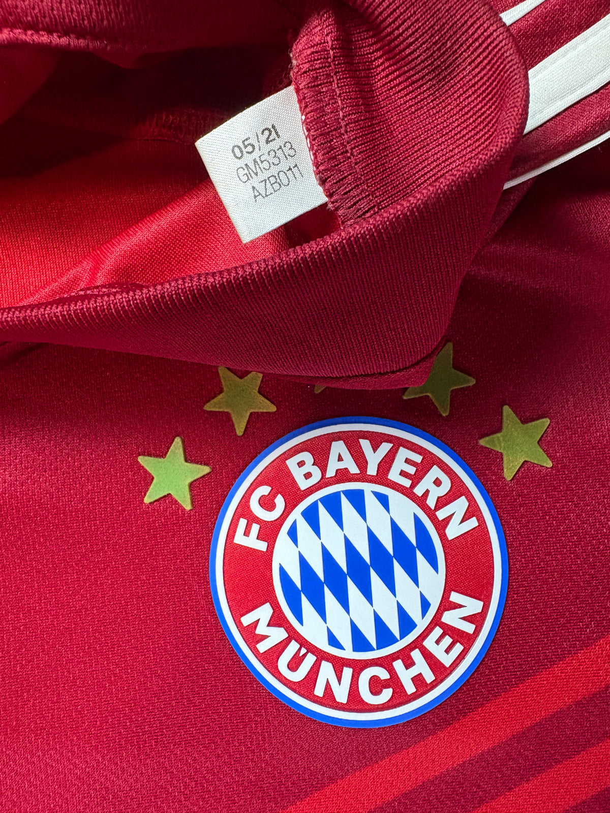 Bayern Munich 2021/22 Home Adidas Football Shirt Large