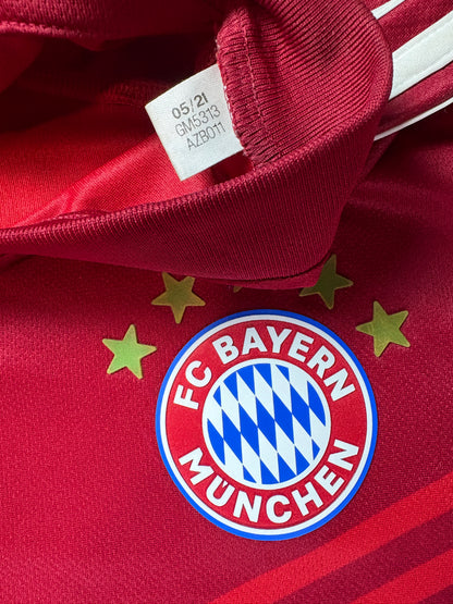 Bayern Munich 2021/22 Home Adidas Football Shirt Large