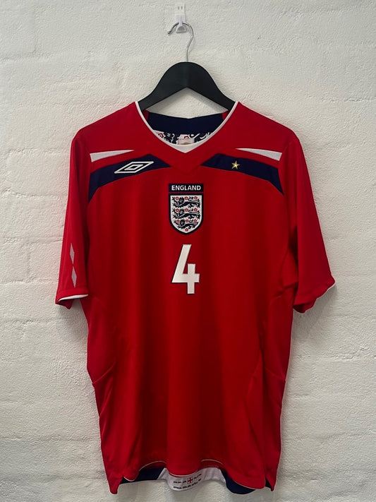 England 2008 Away Large Gerrard 4
