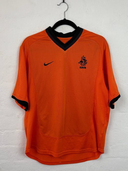 Netherlands 2000 Home Nike Football Shirt Medium