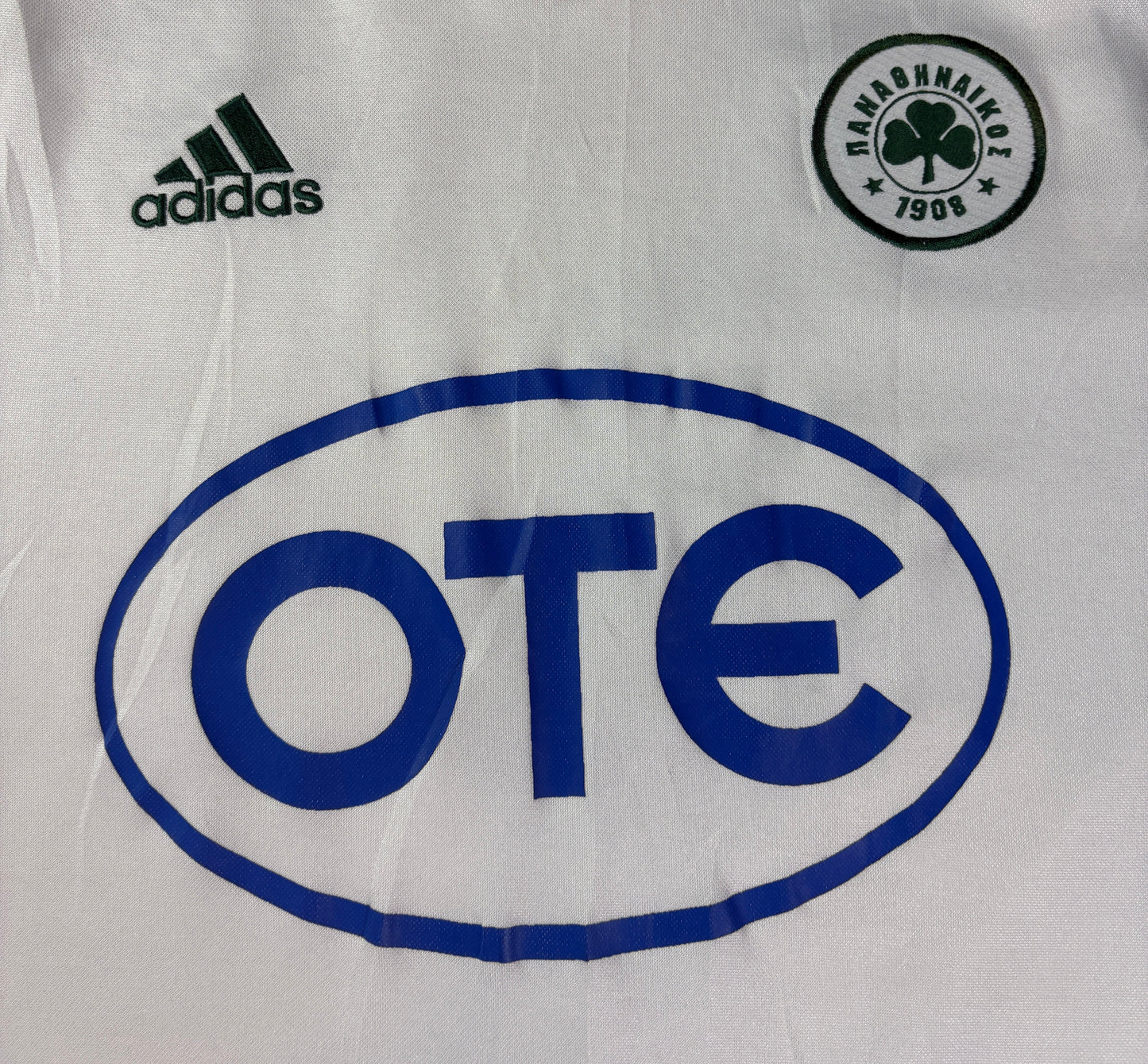Panathinaikos 2003/04 Away Adidas Football Shirt Medium