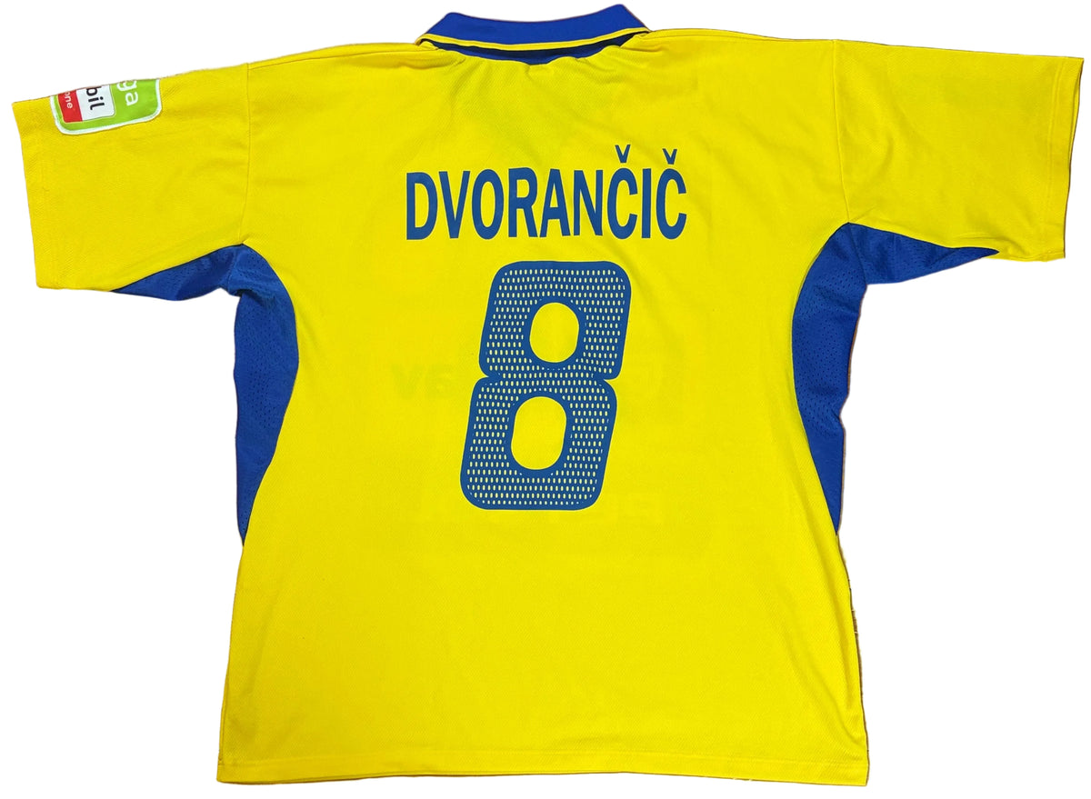 Nk Domzale Home Erima Football Shirt Extra Large Dvorancic 8
