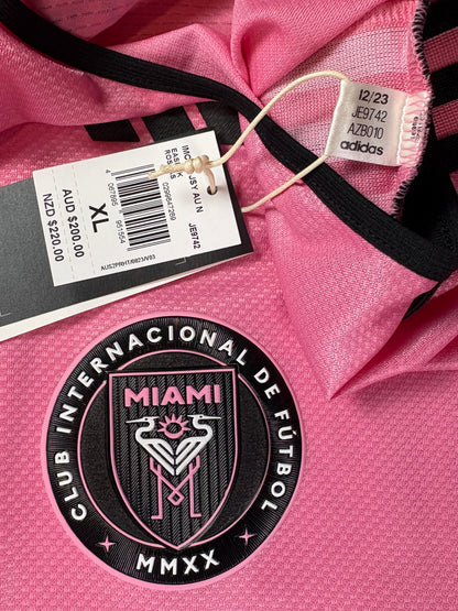 Inter Miami 2024/25 Home Adidas Football Shirt Extra Large Messi 10
