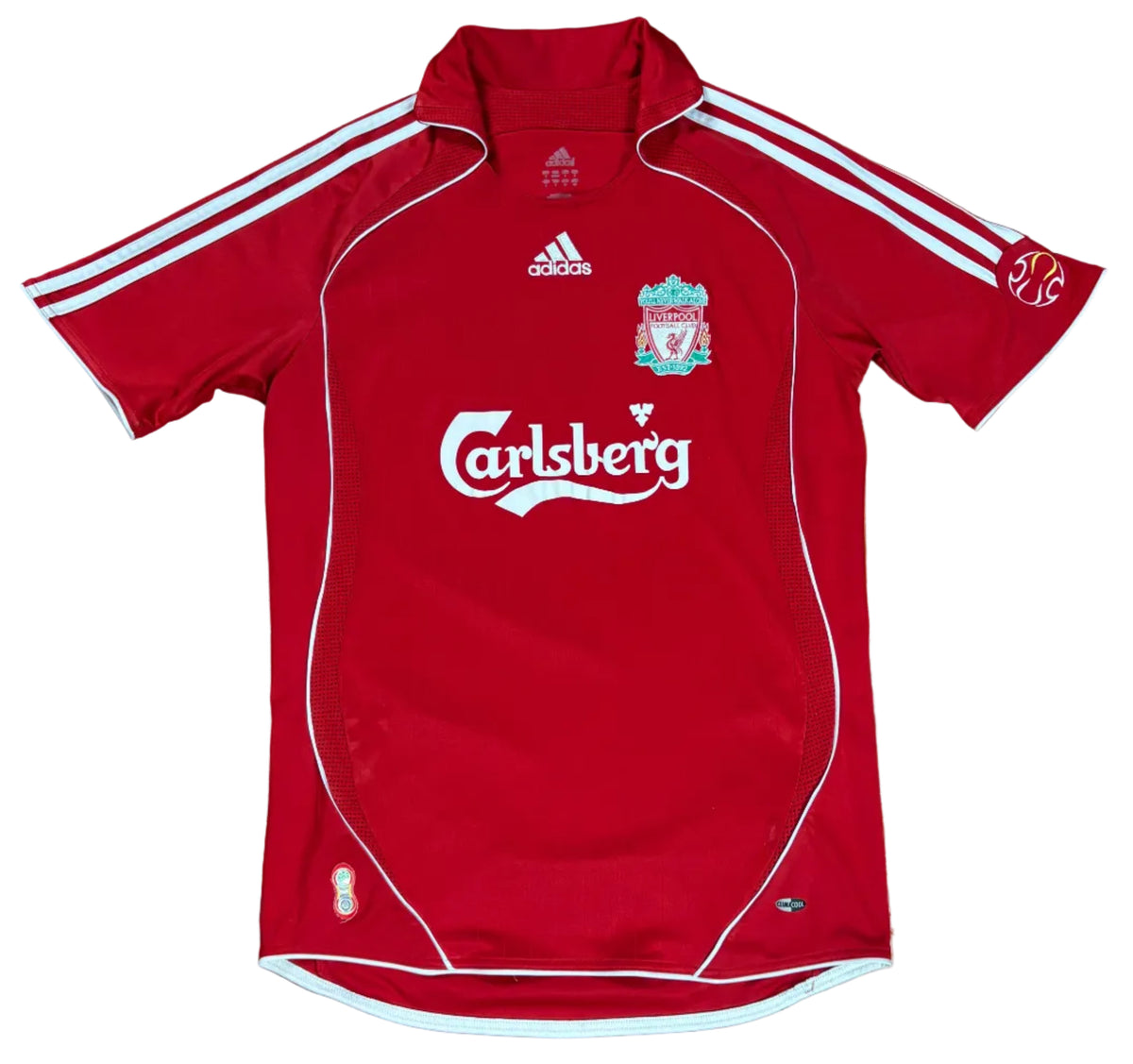 Liverpool 2006/08 Home Adidas Football Shirt Large