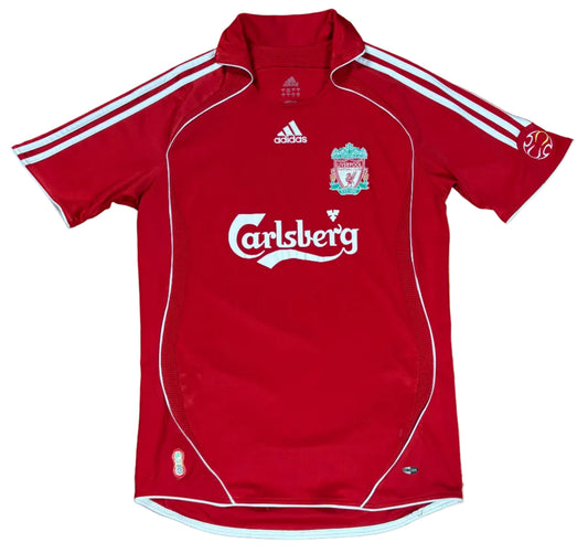 Liverpool 2006/08 Home Adidas Football Shirt Large