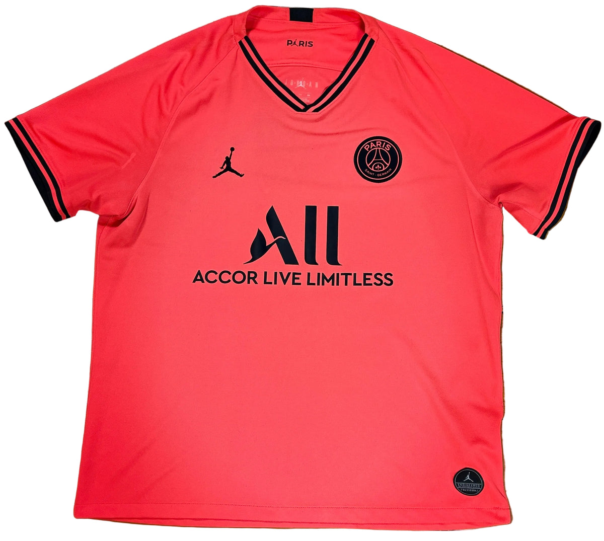 PSG 2019/20 Away Nike Football Shirt Extra Large Neymar 10