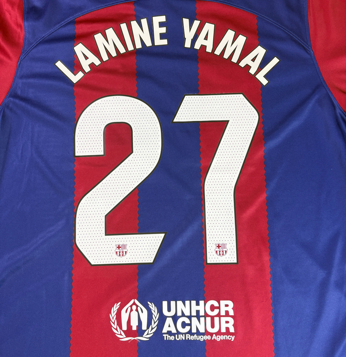 Barcelona 2023/24 Home Nike Football Shirt Extra Large Yamal 27