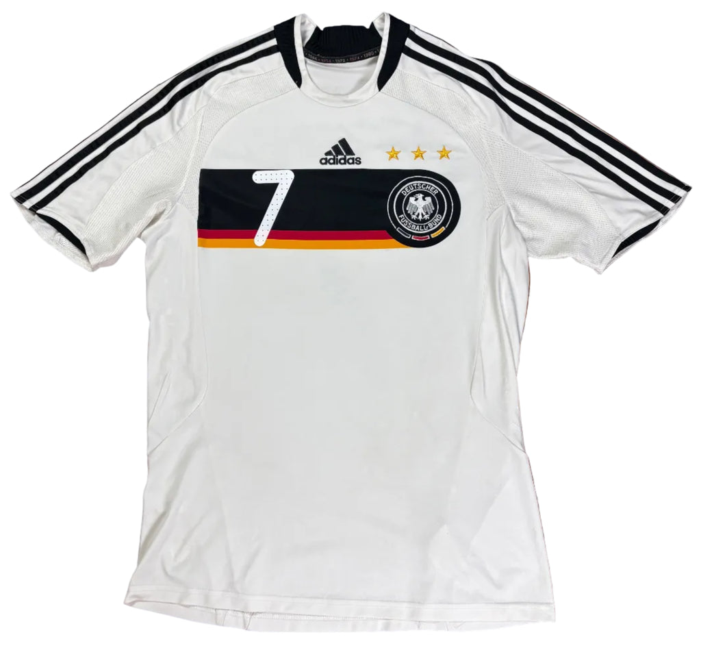 Germany 2008 Home Adidas Football Shirt Medium Schweinsteiger 7