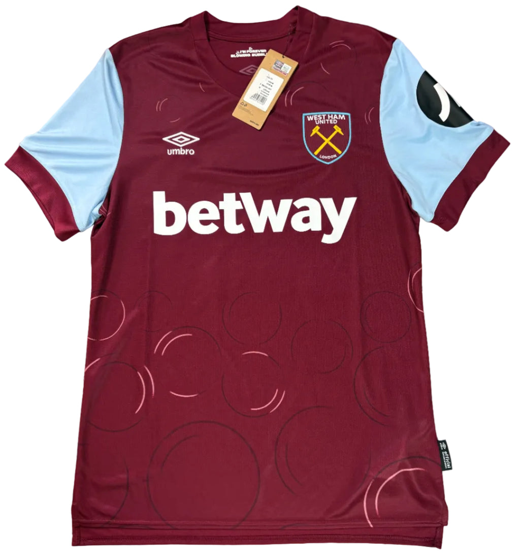 West Ham 2023/24 Home Umbro Football Shirt Medium Bowen 20