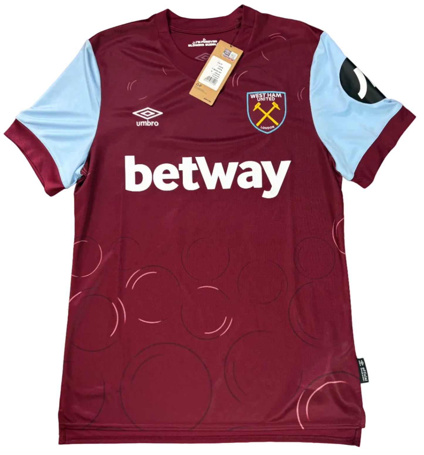 West Ham 2023/24 Home Umbro Football Shirt Medium Bowen 20