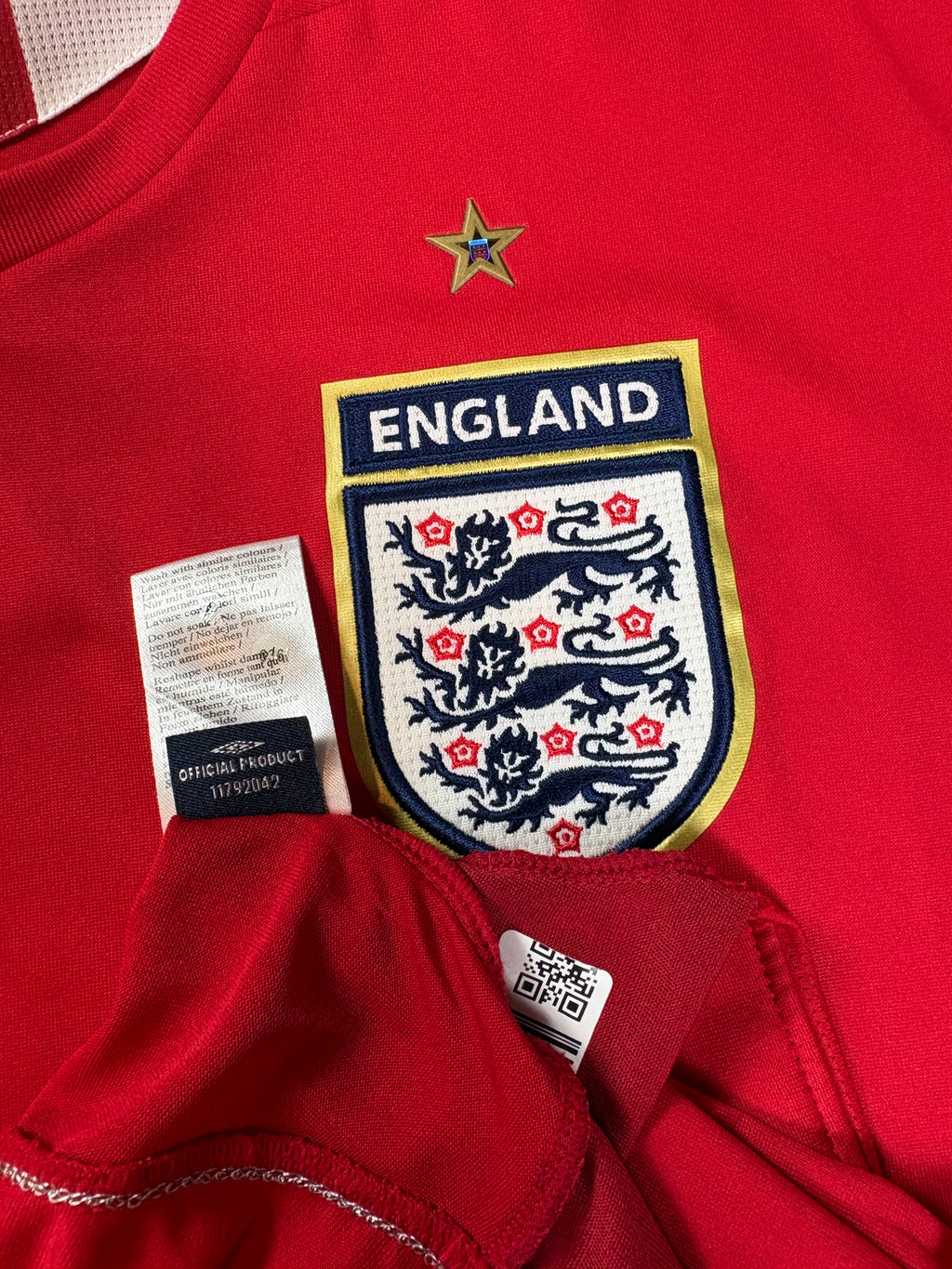 England 2006 Home Umbro Football Shirt XXL Owen 10