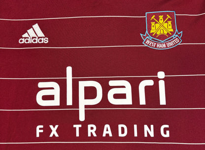West Ham 2014/15 Home Adidas Football Shirt Large