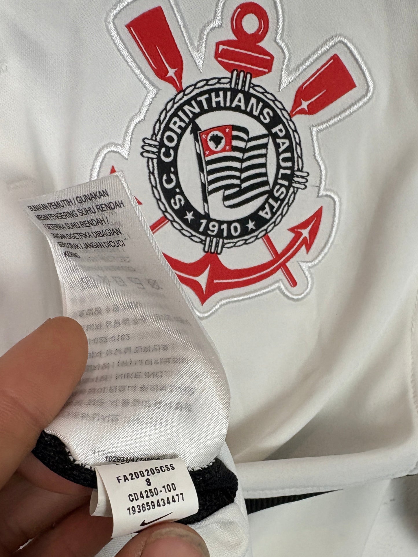 Corinthians 2020/21 Home Nike Football Shirt S