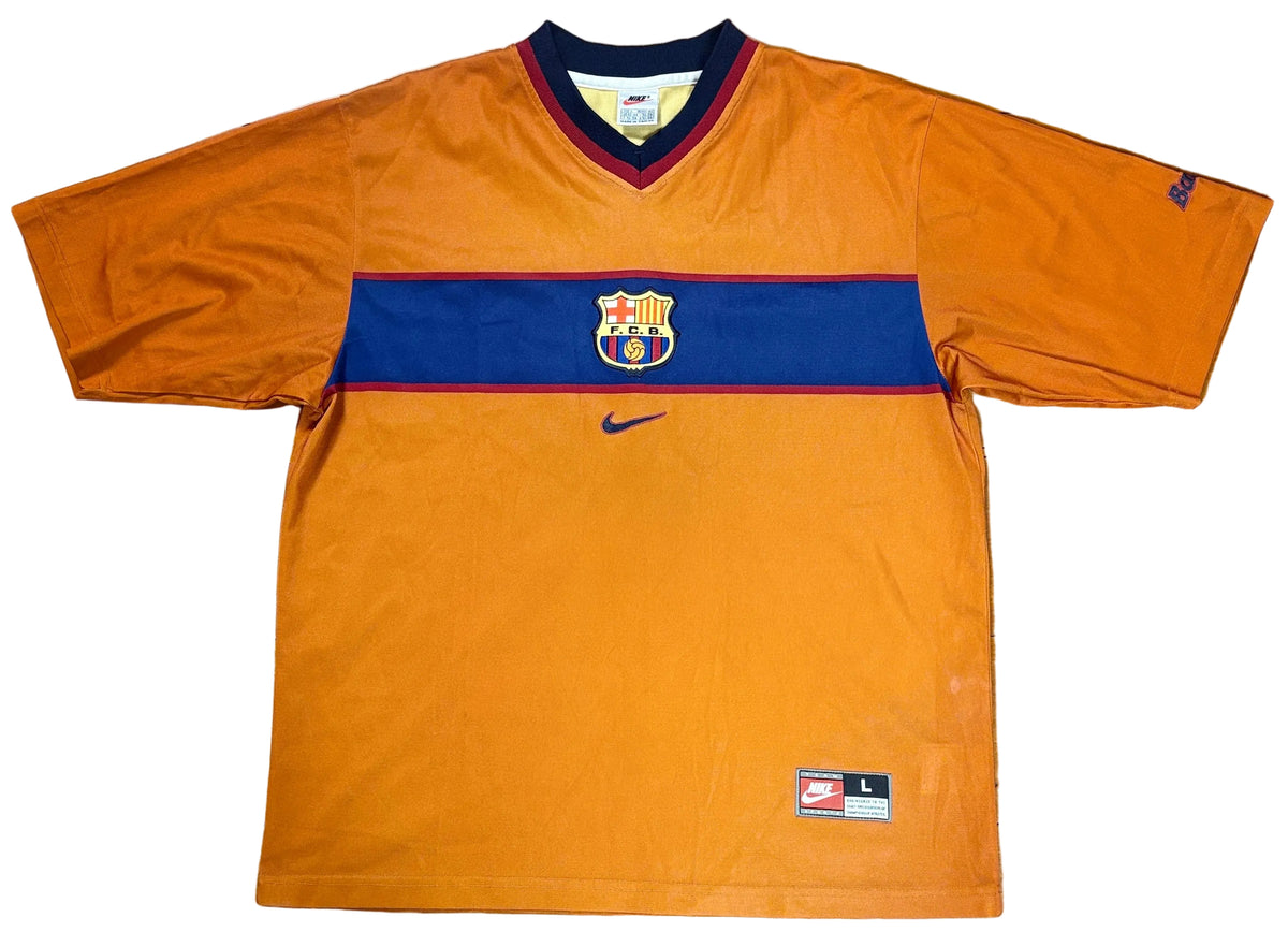 Barcelona 1998/00 Away Nike Football Shirt Large