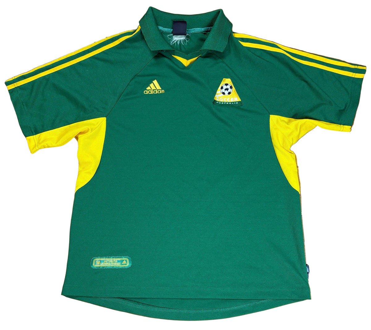 Australia 2001 Home Adidas Football Shirt Small