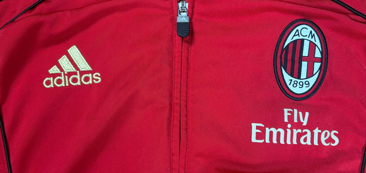 Ac Milan 2010/11 Tracksuit Adidas Football Tracksuit Medium