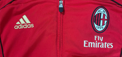 Ac Milan 2010/11 Tracksuit Adidas Football Tracksuit Medium
