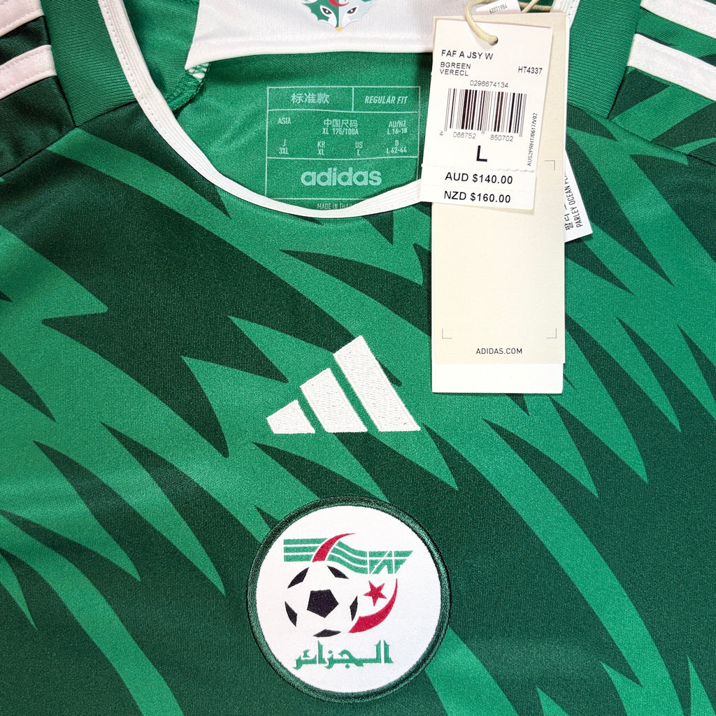 Algeria 2023 Away Adidas Football Shirt Large