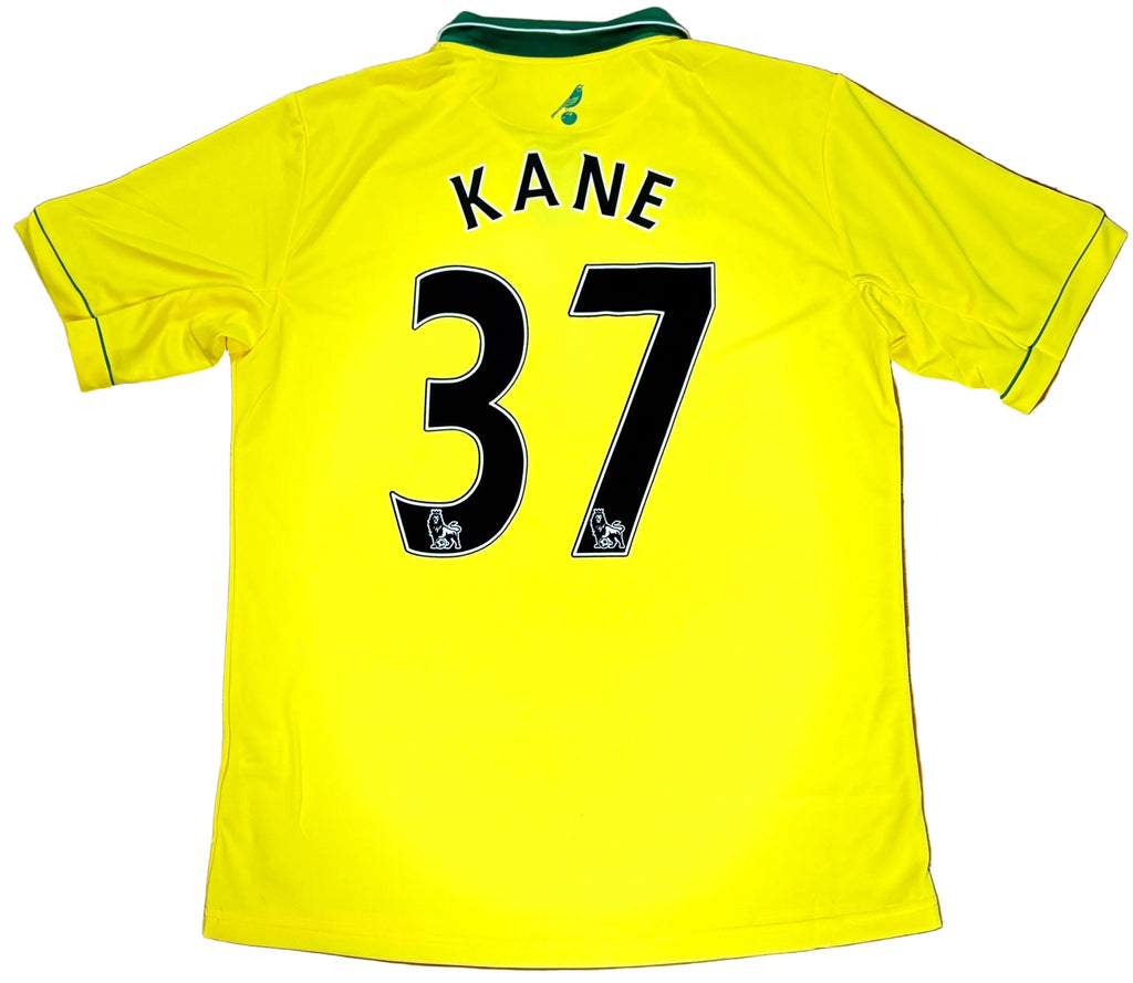 Norwich 2012/13 Home Errea Football Shirt Extra Large Kane 37
