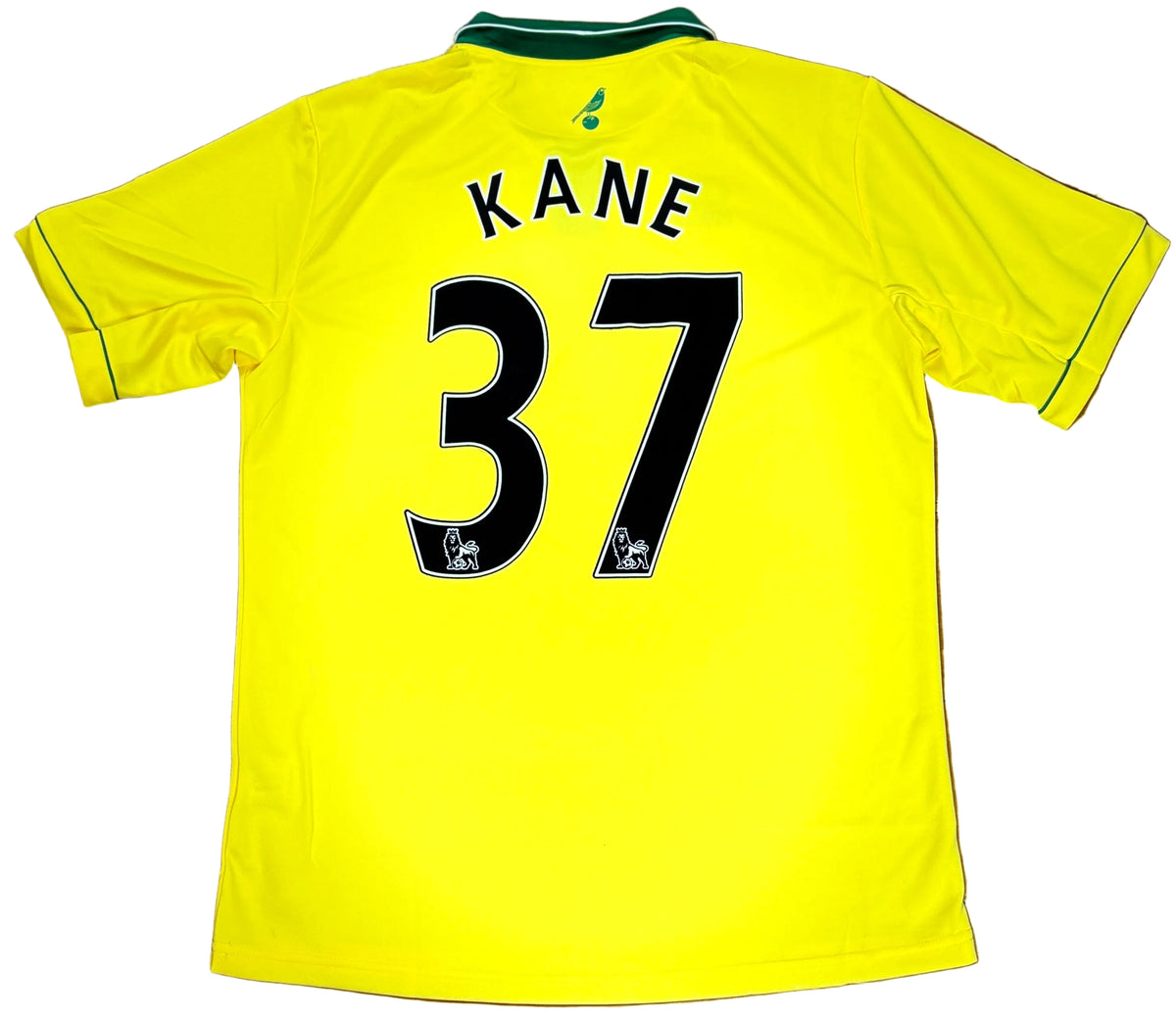 Norwich 2012/13 Home Errea Football Shirt Extra Large Kane 37