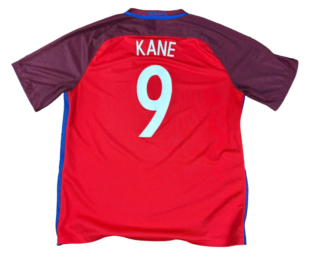 England 2016 Away Nike Football Shirt Extra Large Kane 9